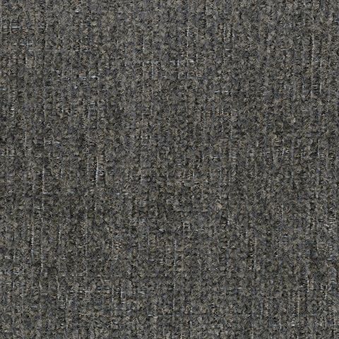 Gray textured upholstery fabric close-up with woven pattern