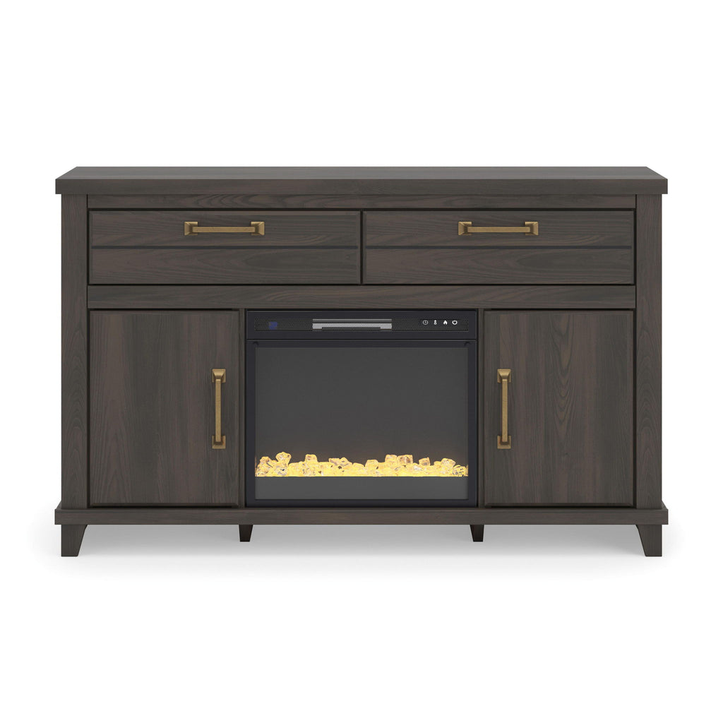 Brazen Valley - TV Stand With Fireplace Option