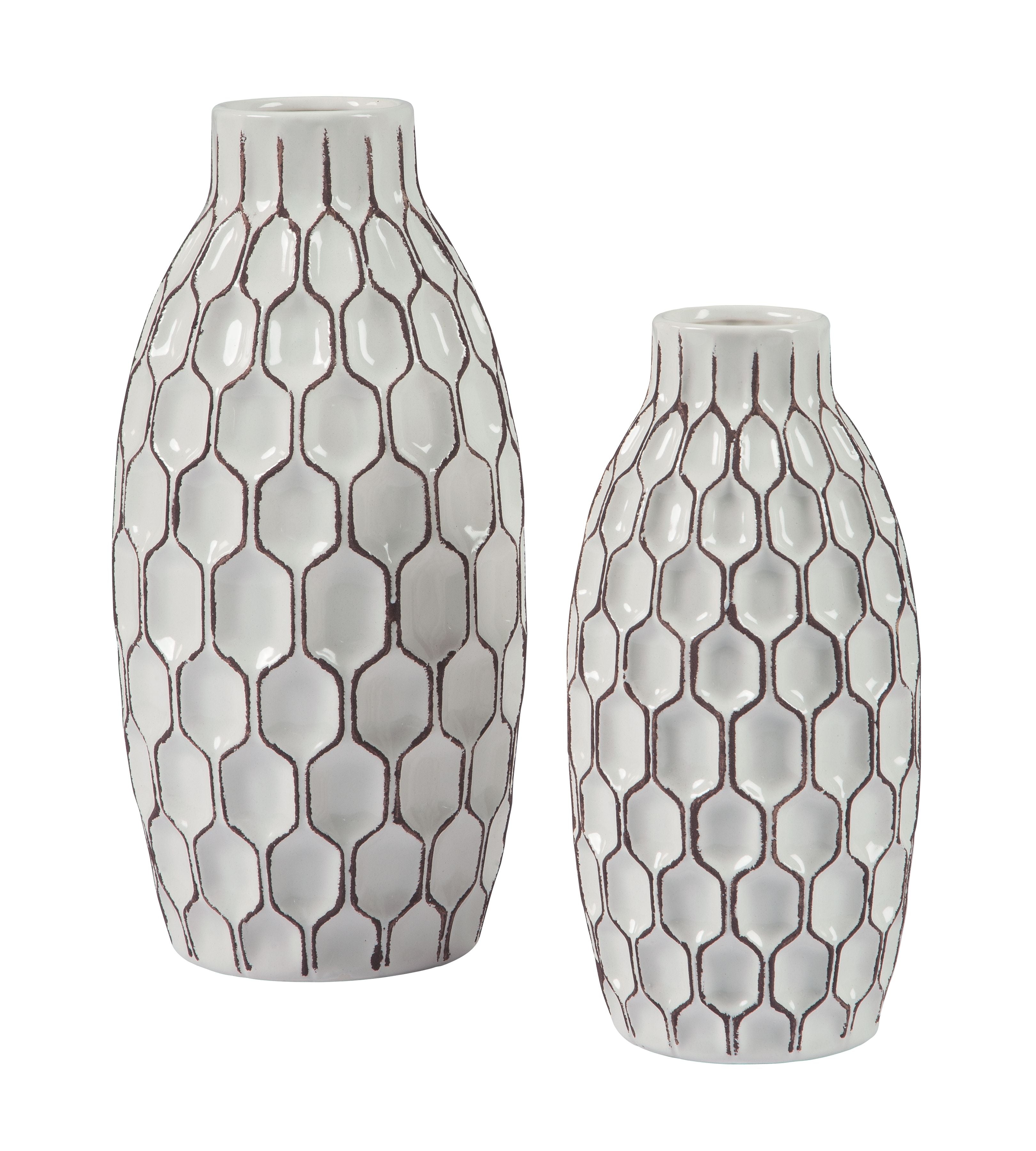 Dionna White - Vase Set (Set of 2)