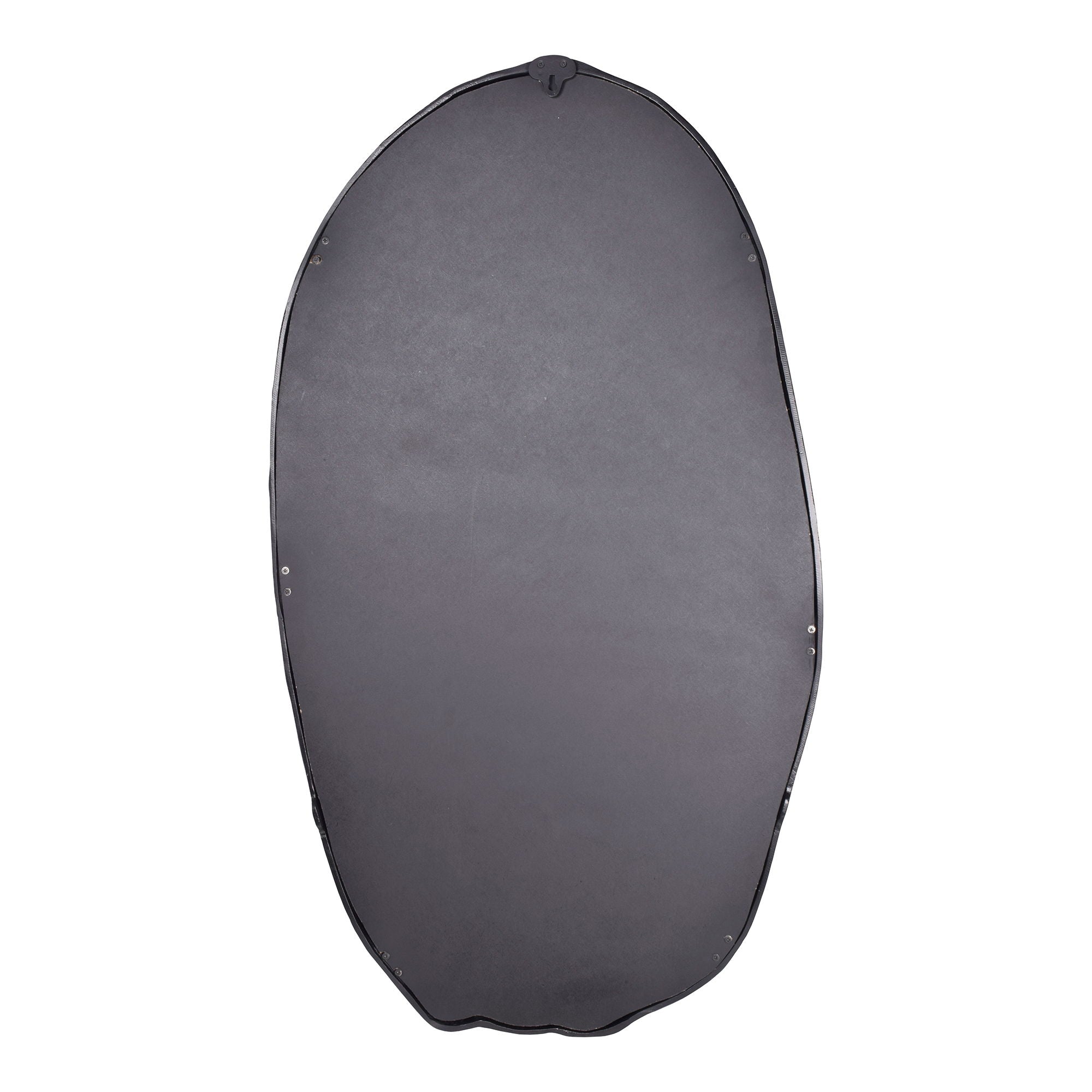 Foundry - Oval Mirror - Black