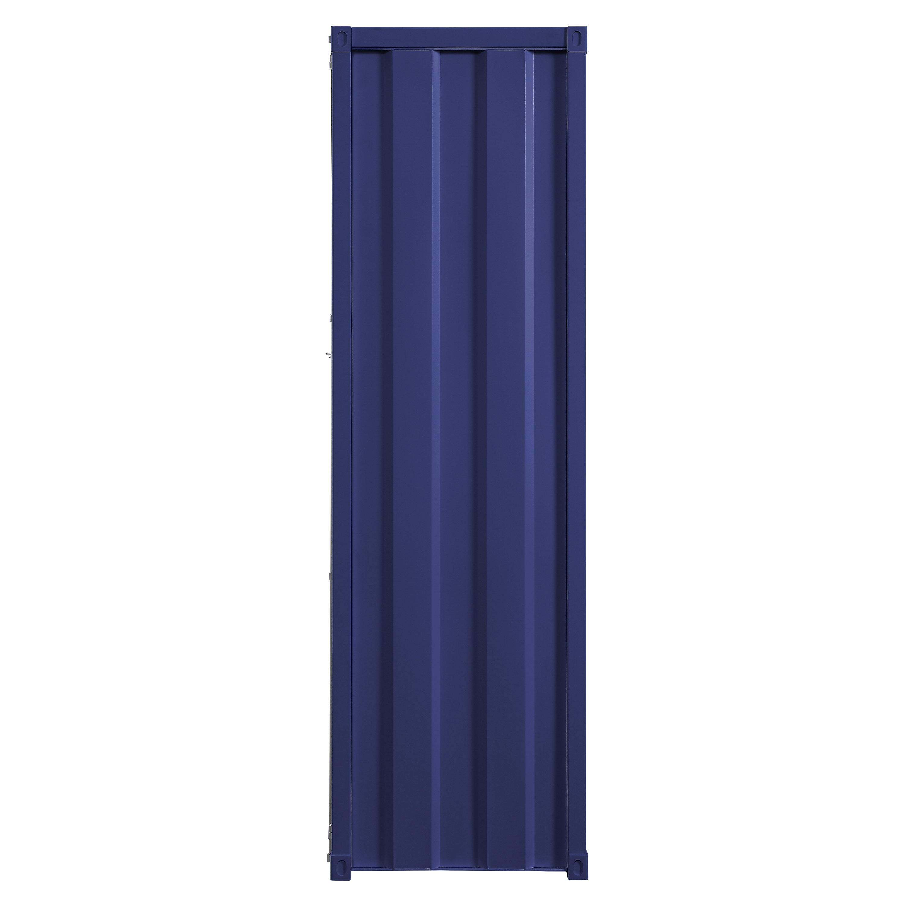 Blue Wardrobe w/ Full-Length Lock
