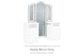 Kozlani - Vanity Mirror - White