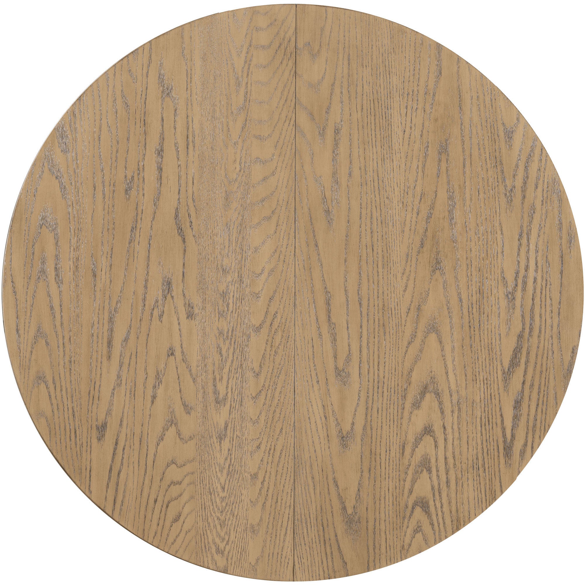 5-Pc Farmhouse Dining Set - Oak & White