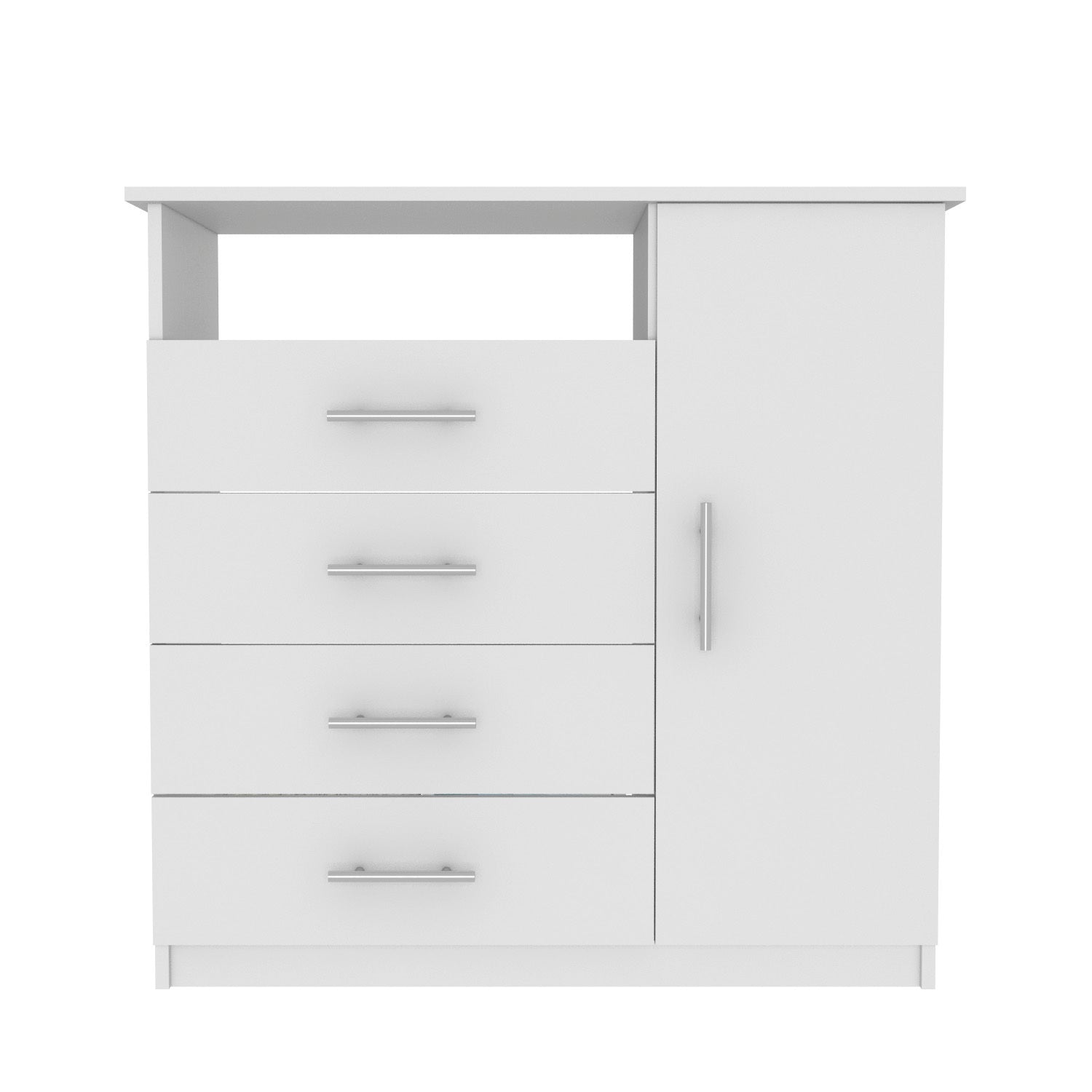 White Beaufort Bedroom Dresser: Stylish Storage Solution