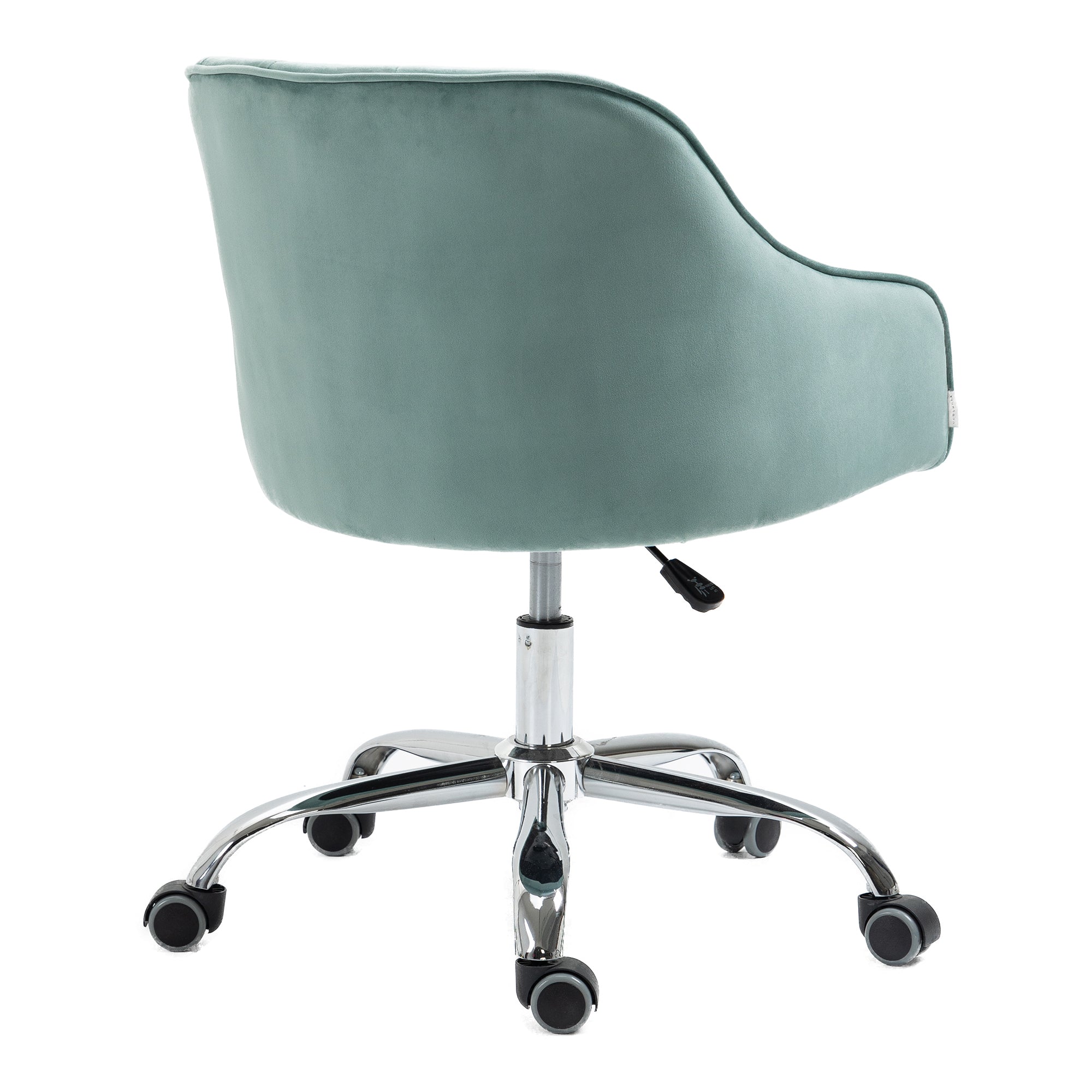 Velvet Swivel Home Office Desk Chair- Mint Green