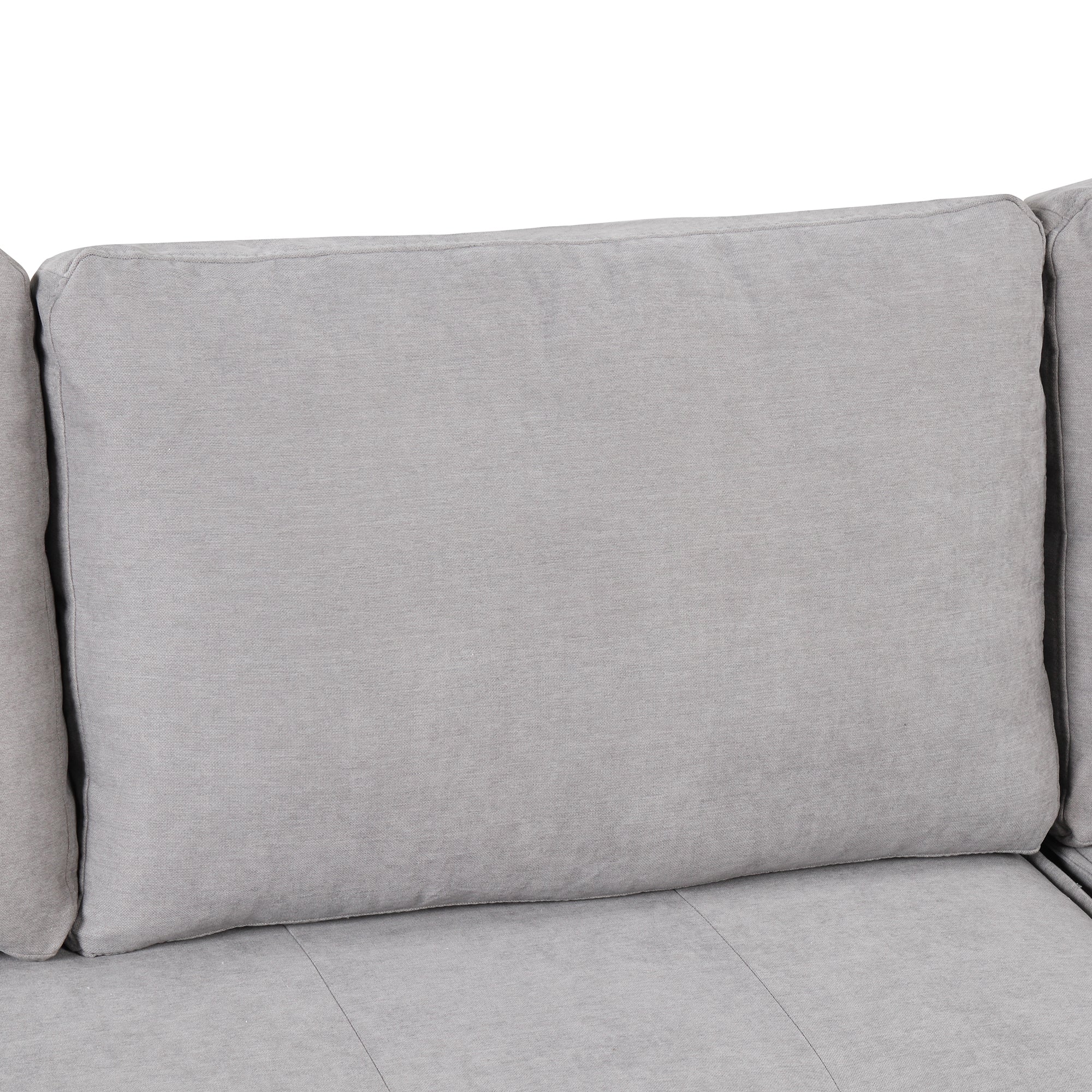 Gray Sectional Sleeper Sofa With Storage Chaise-Sleeper Sofas-American Furniture Outlet