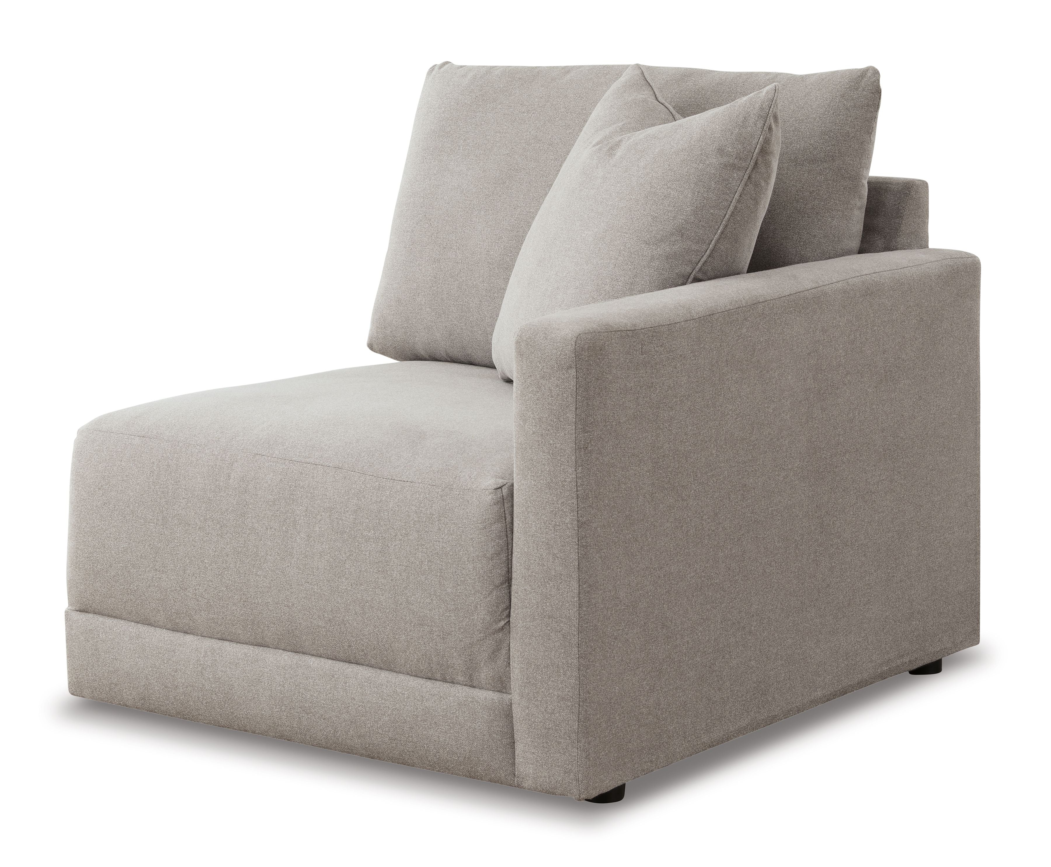 Katany Gray Modular Sectional - Plush Cushions, Modern-Stationary Sectionals-American Furniture Outlet