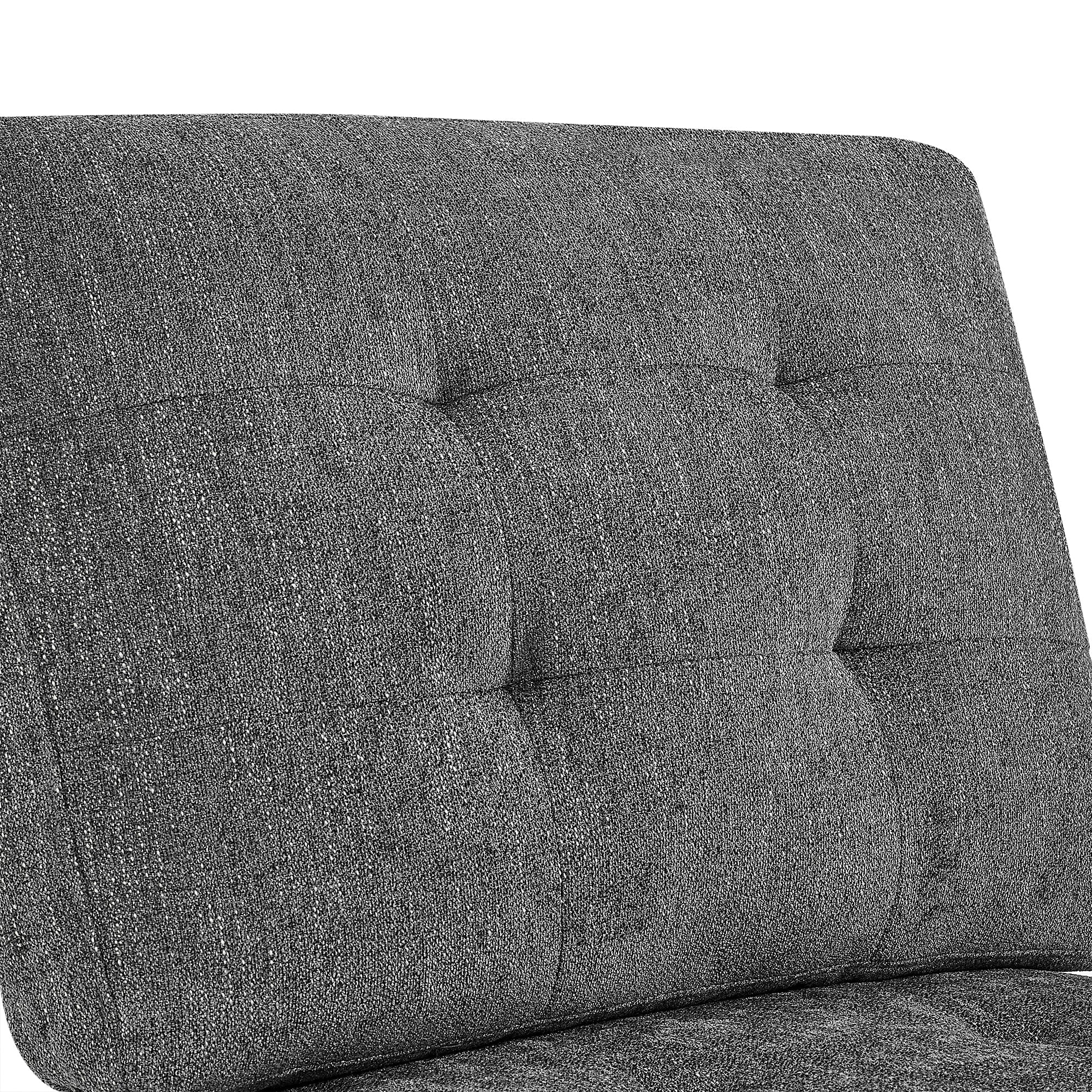 L-Shaped Modular Sectional Sofa with 3 Single Chairs & 3 Corners - DIY Combination, Grey Chenille Fabric-Stationary Sectionals-American Furniture Outlet