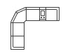 6 Pc. Power Reclining Sectional