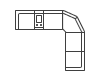 6 Pc. With Storage Console