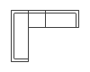 3 Pc. Left Arm Facing Sofa Sectional