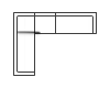 4 Pc. Sectional