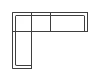 4 Pc. Sectional