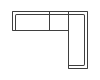 3 Pc. Right Arm Facing Sofa Sectional
