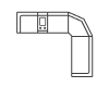 3 Pc. Left Arm Facing Reclining Loveseat