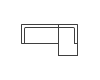 2 Pc. Right Arm Facing Chaise