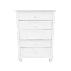 Fortman - White - Five Drawer Chest