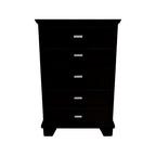Covetown - Dark Brown - Five Drawer Chest