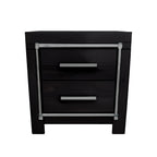 Lodanna - Gray - Two Drawer Night Stand