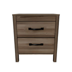 Battelle - Tan - Two Drawer Night Stand