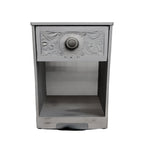 Paxberry - Whitewash - One Drawer Night Stand - Open Cubby