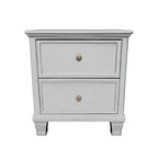 Fortman - White - Two Drawer Night Stand