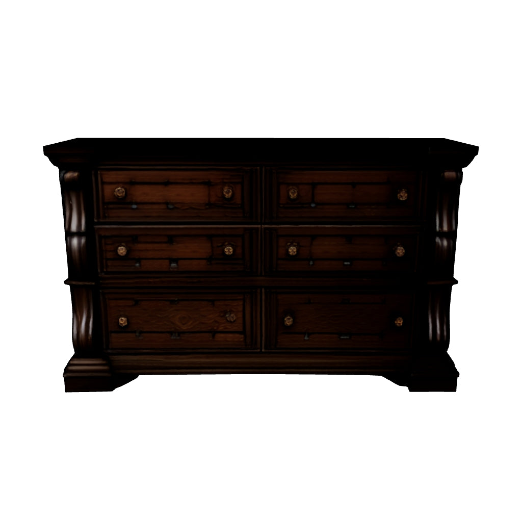 Maylee - Dark Brown - Dresser