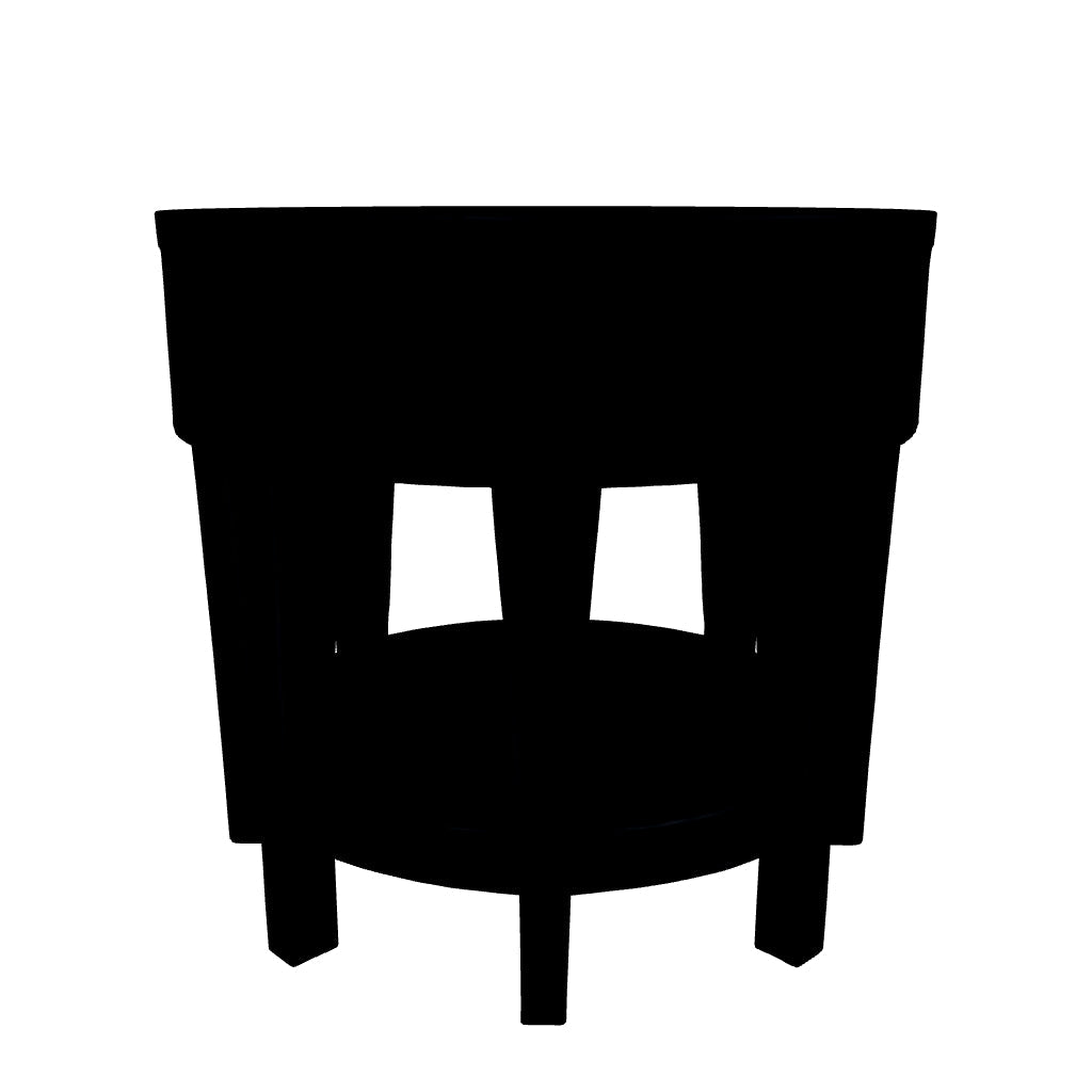 Marstream - Black - Round End Table