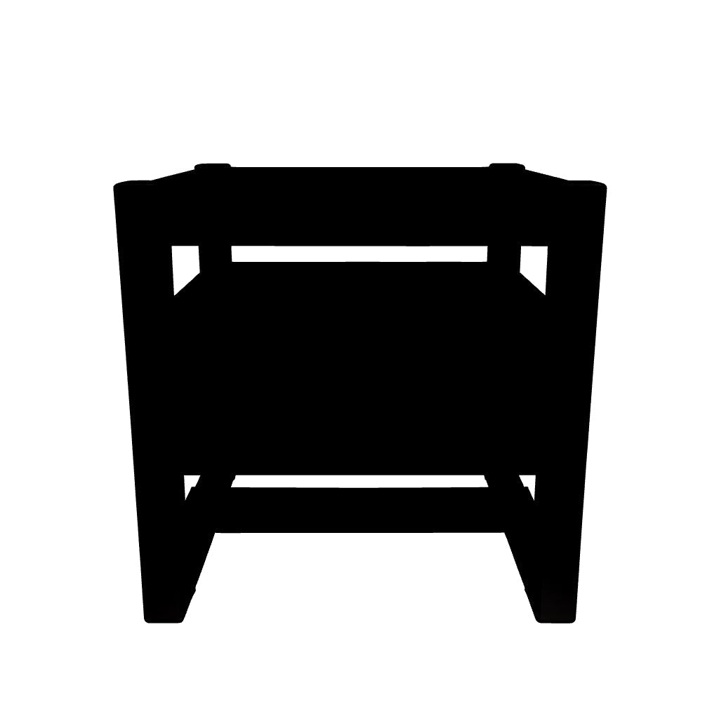 Breckington - Dark Brown - Square End Table