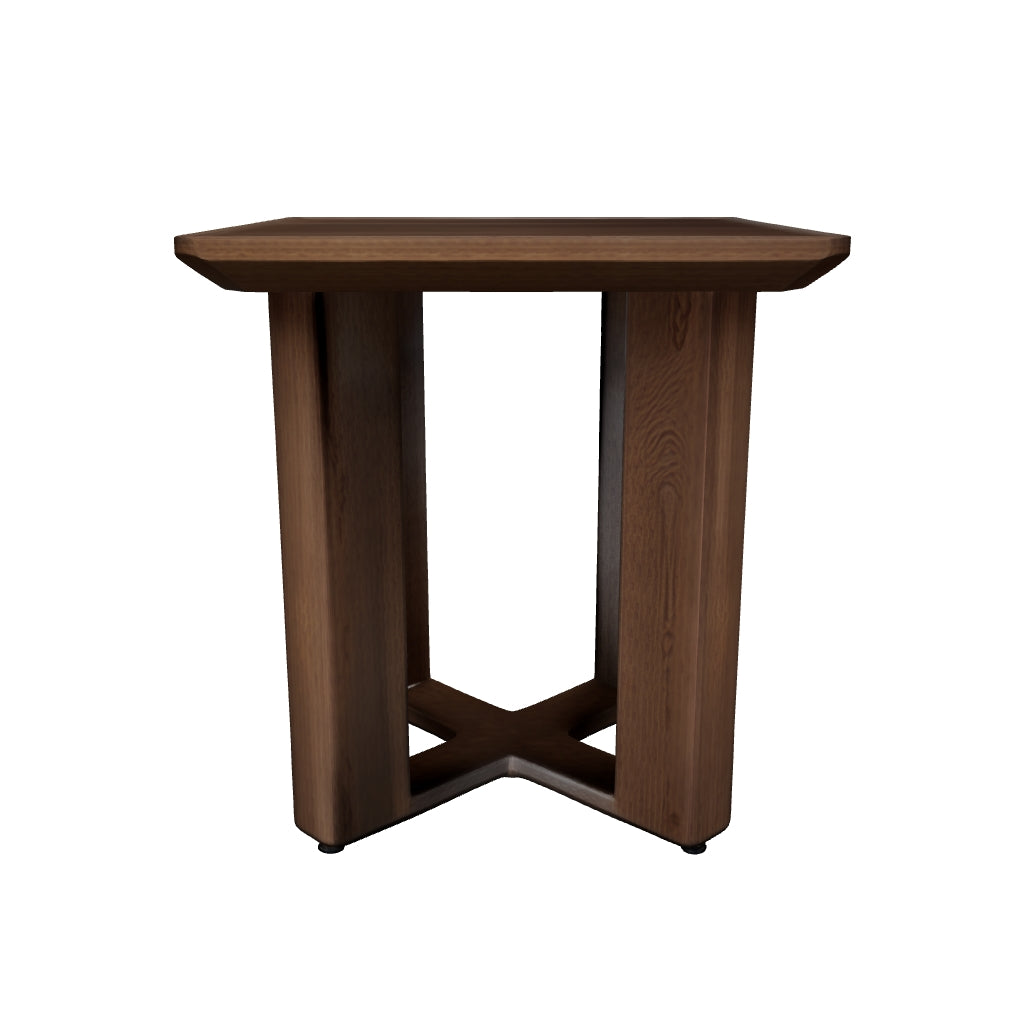 Serene Bay - Dark Brown - Square End Table