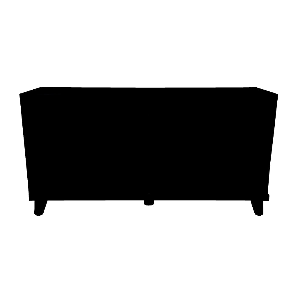 Danziar - Black - Six Drawer Dresser