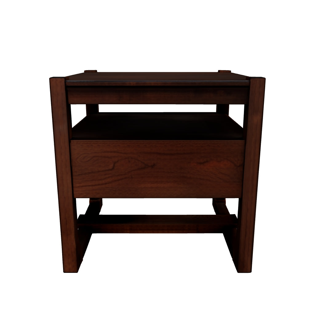 Cabalynn - Light Brown - Square End Table