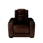 High Impact - Tobacco - Power Recliner / Adj Headrest