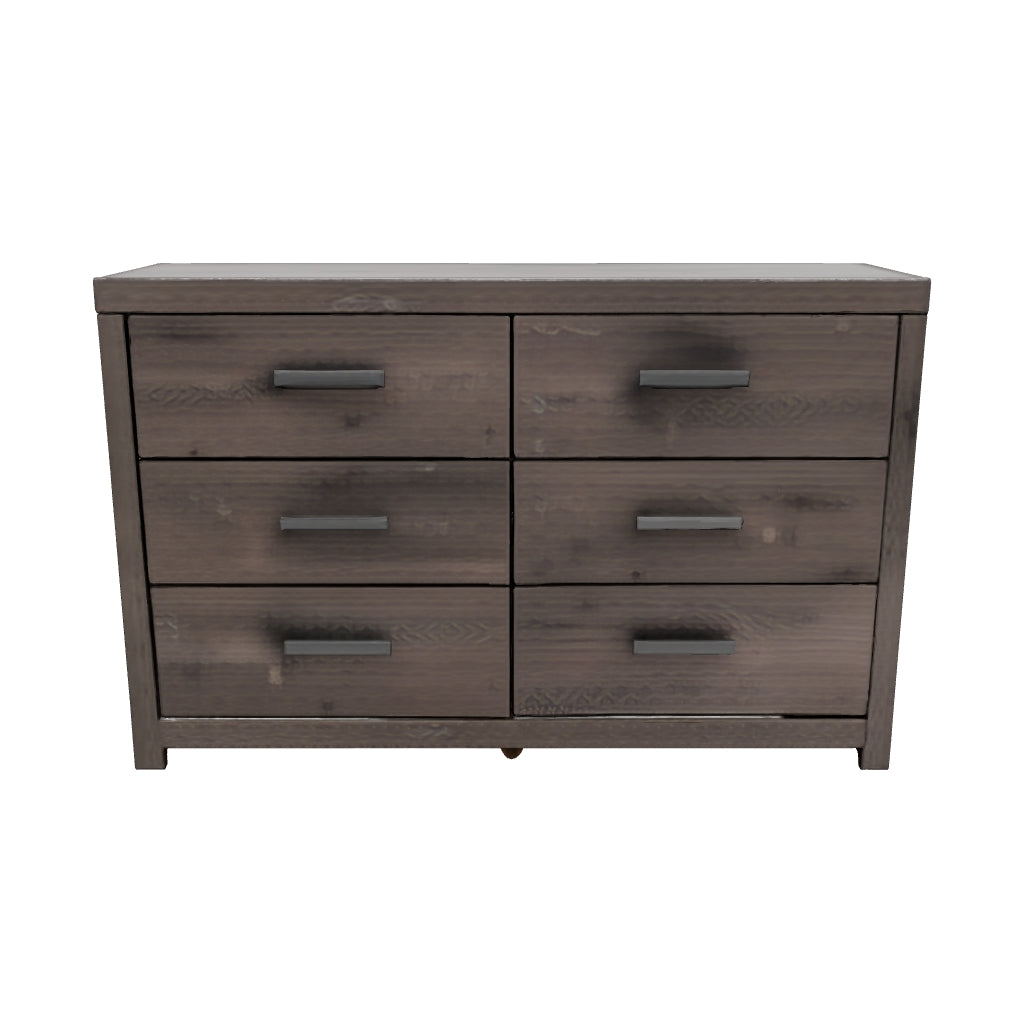 Prendonea - Charcoal - Six Drawer Dresser