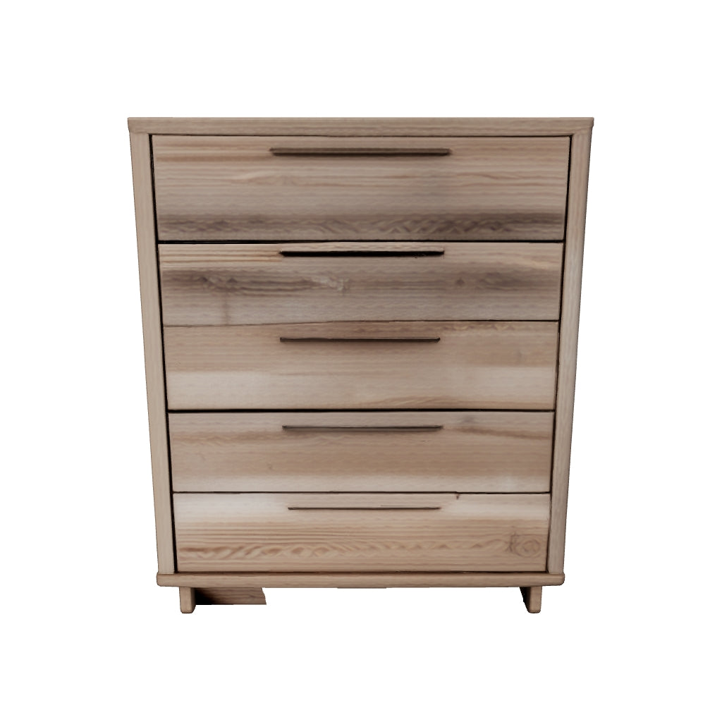 Willowton - Brown / Beige / White  - Five Drawer Chest