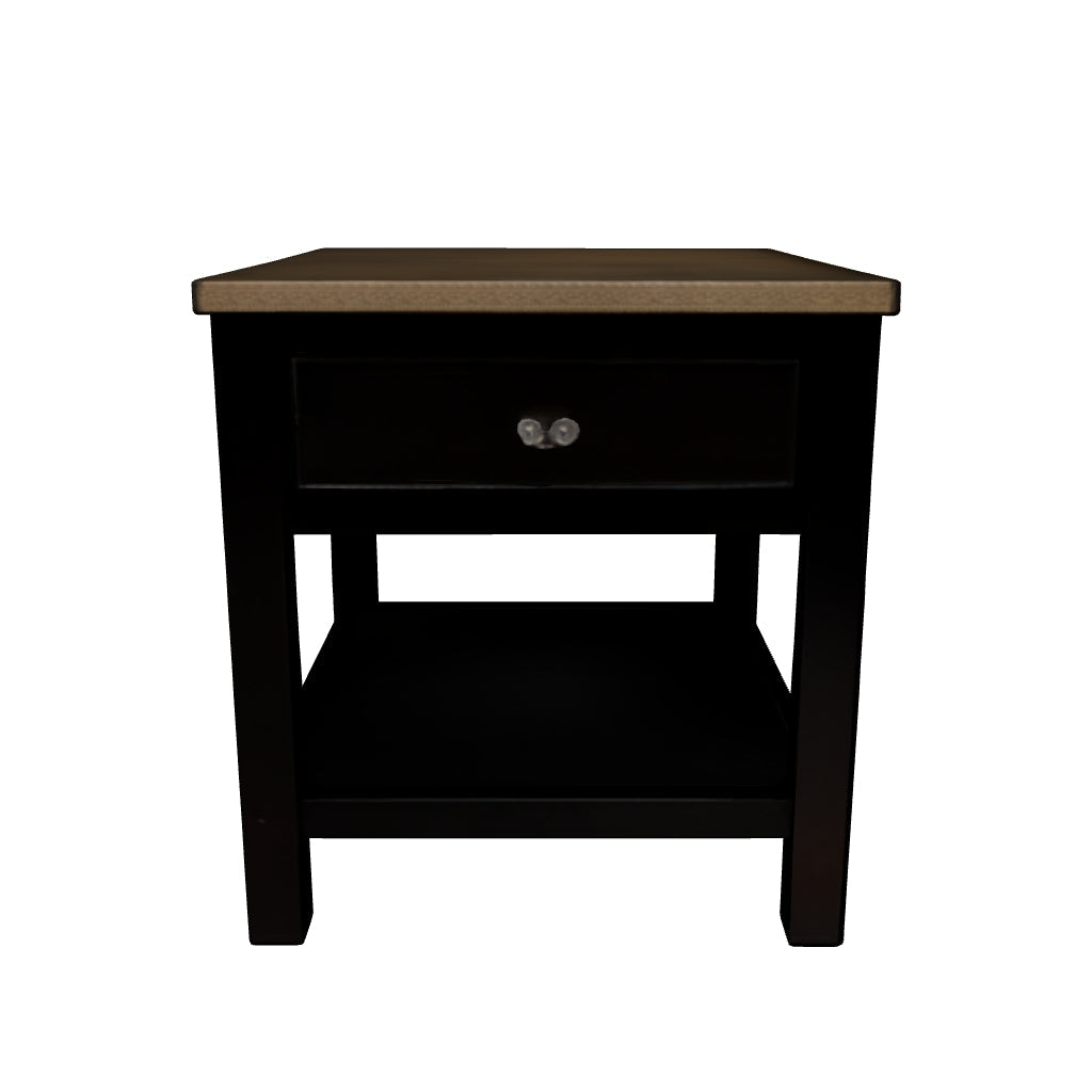 Drazmine - Brown - Rectangular End Table