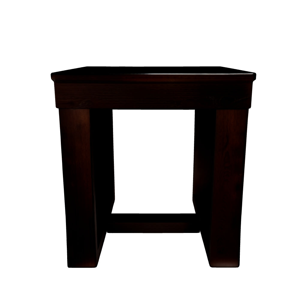 Watson - Dark Brown - Square End Table