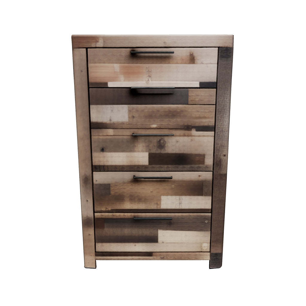 Derekson - Multi Gray - Five Drawer Chest