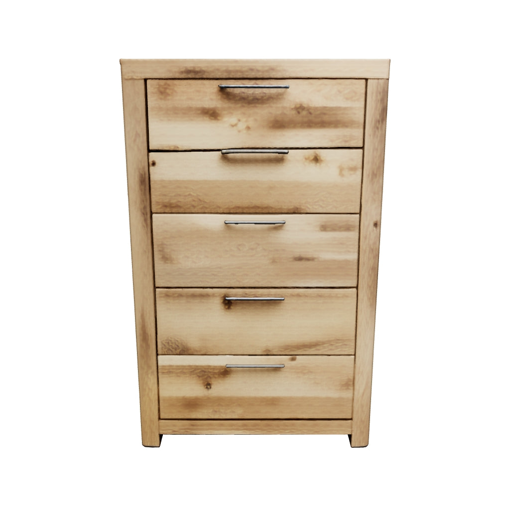 Hyanna - Tan Brown - Five Drawer Chest