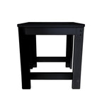 Amora - Charcoal Gray - Square End Table