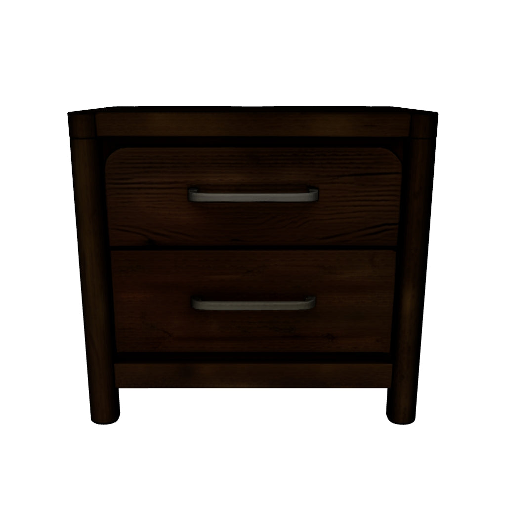 Cabalynn - Light Brown - Two Drawer Night Stand