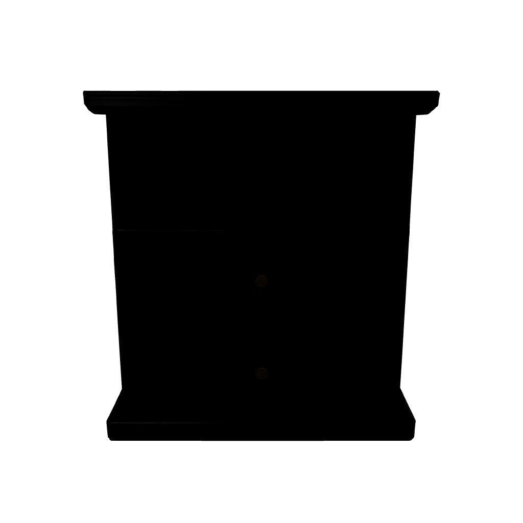 Maribel - Black - One Drawer Night Stand