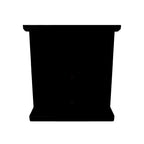 Maribel - Black - One Drawer Night Stand