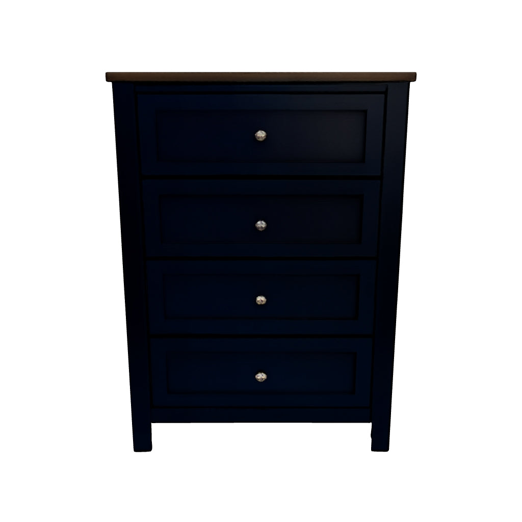Landocken - Brown / Blue - Four Drawer Chest