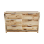Hyanna - Tan Brown - Six Drawer Dresser