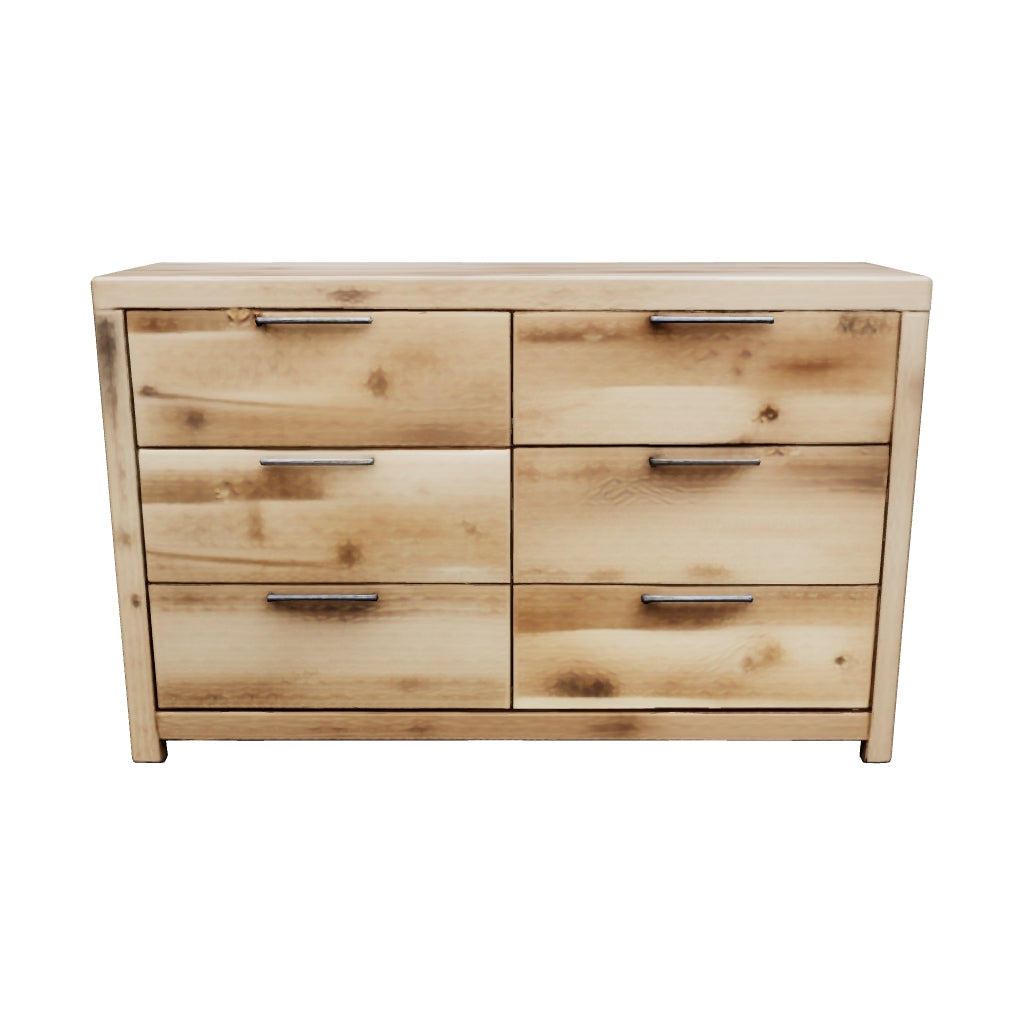 Hyanna - Tan Brown - Six Drawer Dresser