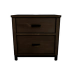 Tomtyn - Light Brown - Two Drawer Night Stand
