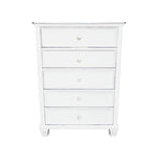 Fortman - White - Five Drawer Chest