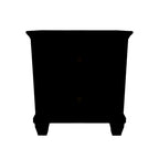 Lanolee - Black - Two Drawer Nightstand