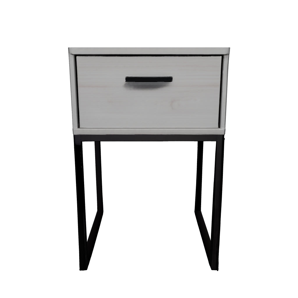 Socalle - Light Natural - One Drawer Night Stand - Vinyl-Wrapped